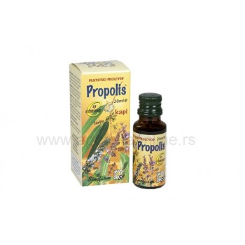 PROPOLIS KAPI SA VITAMINOM C, EKSTRAKTIMA NANE I ŽALFIJE I ETARSKIM ULJEM EUKALIPTUSA PROPOLIS KAPI SA VITAMINOM C, EKSTRAKTIMA NANE I ŽALFIJE I ETARSKIM ULJEM EUKALIPTUSA